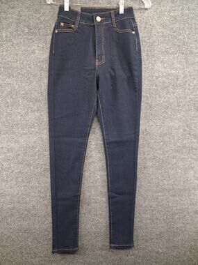 Bob Jeans Los Angeles Juniors 3 4 Skinny Dark Wash Denim NWT